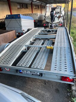 Niewadow 2700kg 455cm, přívěs, podval, autopřepravník - 3