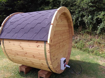Sauna Marivox, venkovní finská sauna, zahradní sauna - 3