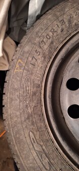 Prodám sadu plechových kol na Ford - 3