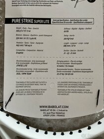 tenisová raketa bílá Babolat PURE Strike Super Lite g2 - 3