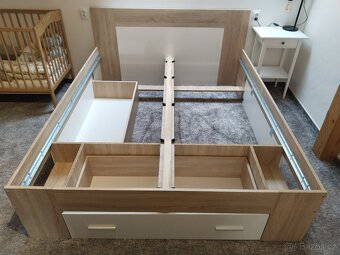 Postel 200x160 s úložným prostorem - 3