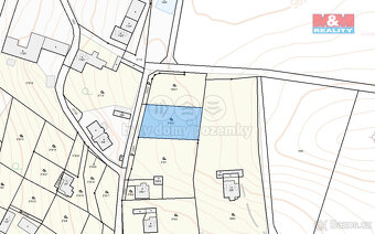 Prodej pozemku k bydlení, 1238 m², Lnáře - 3