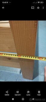 Prodam postel z masivu 90x200 - 3