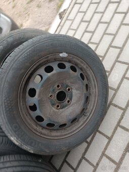 Letní pneu 205/55/R16 zánovní pneu 5x112 - 3