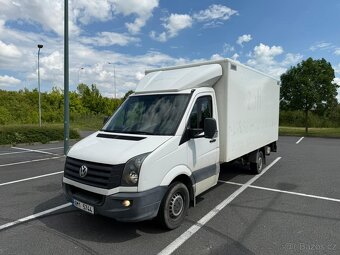 Volkswagen Crafter, 2,0 TDI, 120kW, Valník krabice + čelo - 3