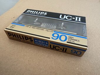 PHILIPS UC-II 90 - MC audio kazeta - ZABALENÁ - 3