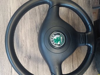 Kožený volant škoda - 3