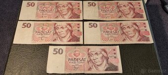 Pěkný lot 50 korun ČR, různé ročníky a série - 3