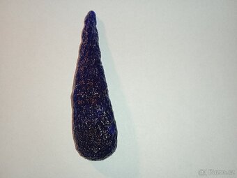 SAFÍROVÝ vltavín-modrý,váha 21,92gr.vhodný do šperku - 3