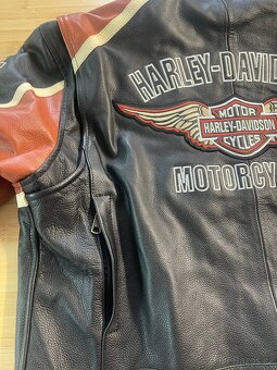 Nová kožená bunda Harley Davidson s visačkami - 3