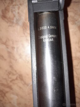 Prodám novou vzduchovka KANDAR LB 600 4,5mm Germany dle fota - 3