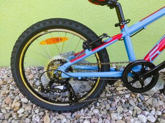 Značkové dětské kolo Felt 20" (modrá/červená) - 3