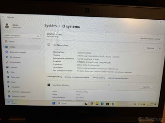 Manažerský Dell Latitude E7470 (i5, 12GB RAM, 256GB SSD) - 3