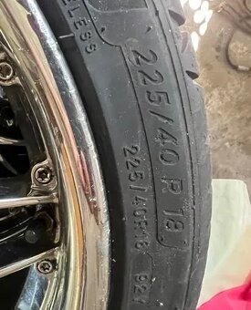 Voltec baracuda Chromy 18 kola+michelin gumy 85% - 3