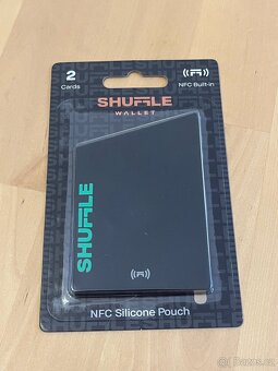 Shuffle Wallet – Silicon Pouch Neon Black - 3