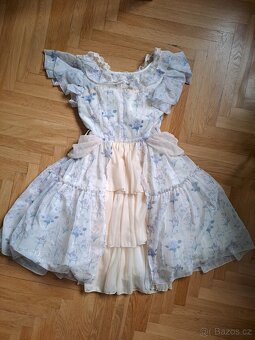 Šaty historické bohatě zdobené - 3