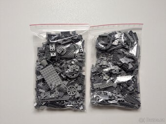 Lego dílky - šedé - 3
