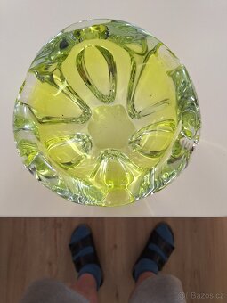 Popelník hutní sklo - 3