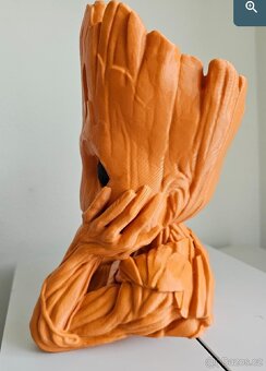 Groot květináč, 3d tisk - 3