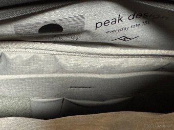 Taška Peak design 15 l černá - 3
