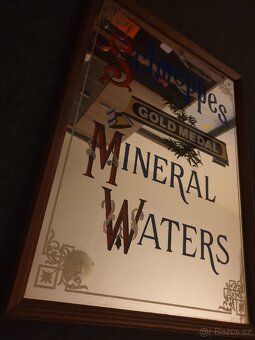 Schweppes (Gold medal) Mineral waters ZRCADLO - 3