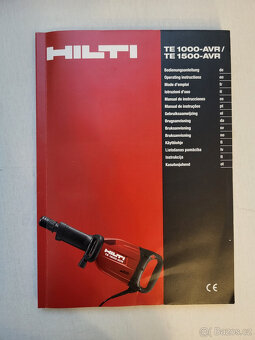 HILTI bourací kladivo TE 1500-AVR, 30 joulů, NOVÉ, podobné. - 3