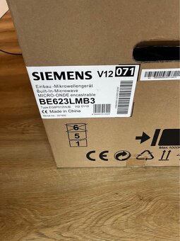 Vestavná mikrovlnná trouba SIEMENS - 3