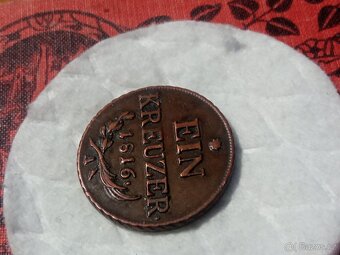 EIN KREUZER 1816 A-SUPER STAV Č.2 - 3