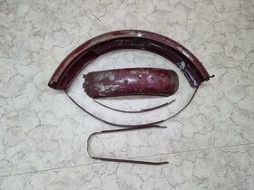 Jawa pérák - originál zadní blatník Zbrojovka. - 3