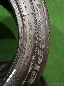 4ks zanovni letni 205/55/16 Bridgestone - 3
