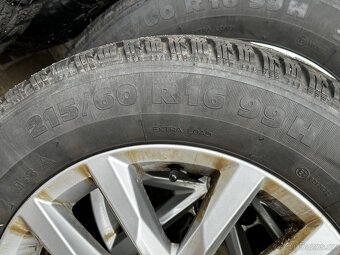 Zimní originální kola Volkswagen Sepang 5x 112 215/60 R16 - 3