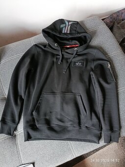 Mikina Alpha Industries.vel  M - 3