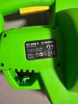 Vysavač listí Fieldmann FZF 4008-E - 3