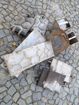 Forma na staré tvárnice, staré ztracené bednění - 3