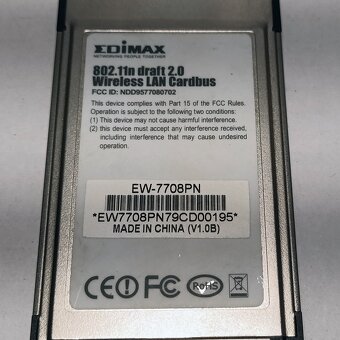 Edimax EW-7708Pn Bezdrátový Wi-Fi PCMCIA adaptér - 3