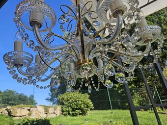 Křišťálový/skleněný lustr/světlo/svítidlo - 3