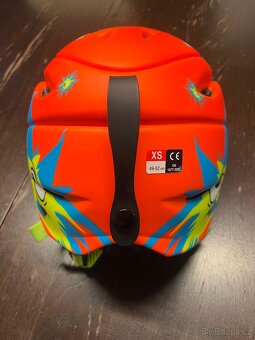 Dětská lyžařská helma Relax oranžová - 3