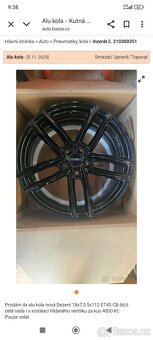 Nová ALU kola značka Dezent - 3