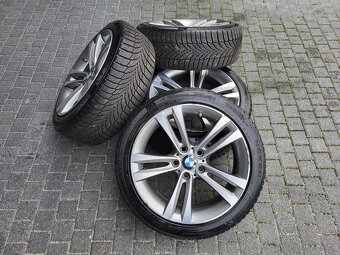 Zimní originální alu kola BMW R18, zimní pneu 225/45/R18 - 3