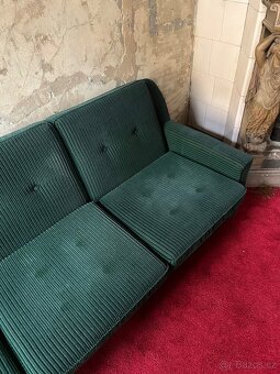 Retro rozkládací gauč - 3