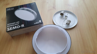 Stopní svítidlo Milio - 2x E27 - NOVÉ - 3