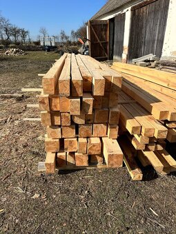 Stavení řezivo -trámy - 3