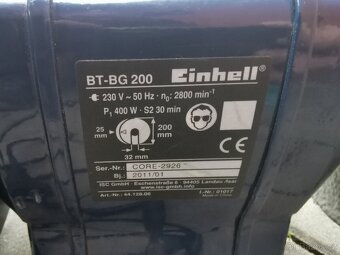 bruska Einhell BT-BG 200 - 3