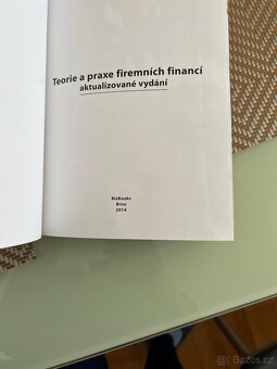 Teorie a Praxe Firemních Financí - 3
