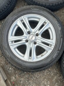 ALU kola 4x108 obuté na 195/60 R15 letní sada včetně rezervy - 3