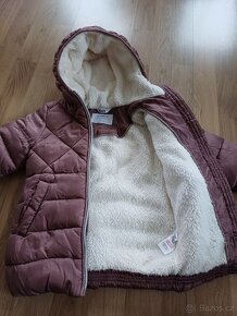 Teplá zimní bunda vel. 80 - 3