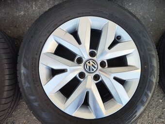 16"letní alu sada Brighton 5x112 origo VW Touran 5T 205/60 - 3