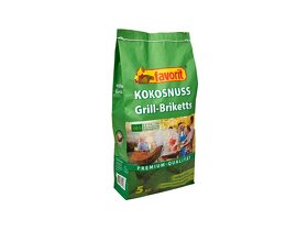 Grilovací brikety kokosové FAVORIT 5 kg - 3