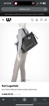 Karl Lagerfeld luxusní kabelka - 3