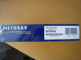 Netgear MA401 PCMCIA Wi-fi karta - nerozbalená - 3